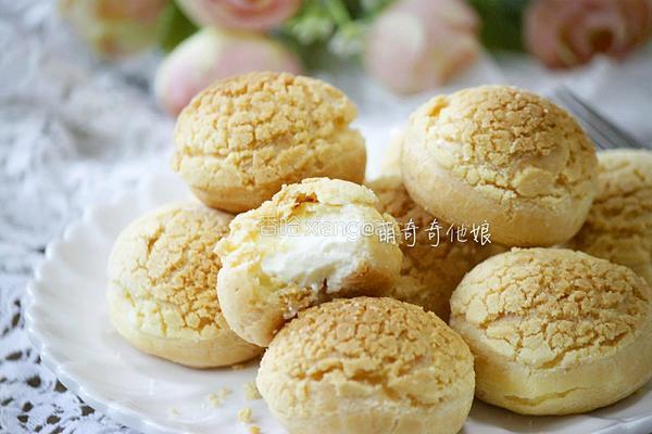 酥皮奶油泡芙的做法图解21