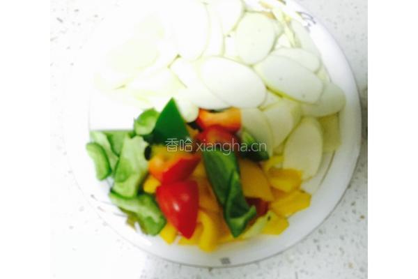小炒茭白的做法图解3