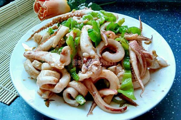 麻椒炒鱿鱼的做法图解9