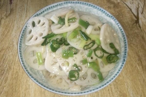 清炒藕片的做法图解6