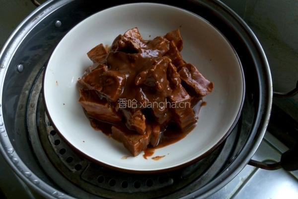 腐乳蒸肉的做法图解8