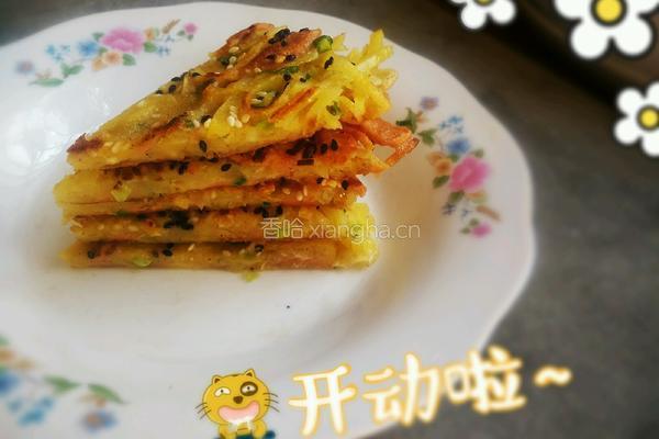 土豆丝鸡蛋饼的做法图解14