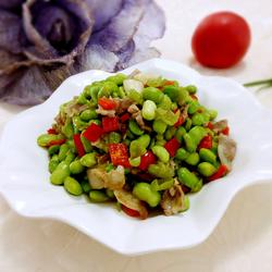 小炒毛豆的做法[图]