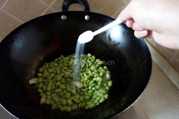 小炒毛豆的做法图解6