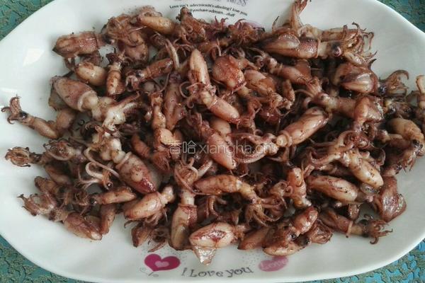 孜然小鱿鱼的做法图解3