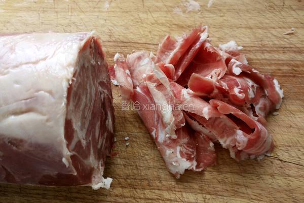 有机羊肉炒腐竹的做法图解4