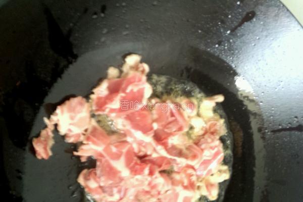 有机羊肉炒腐竹的做法图解7