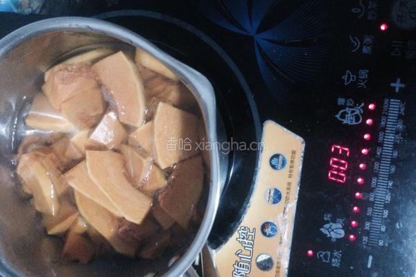 红糖南瓜羹的做法图解2