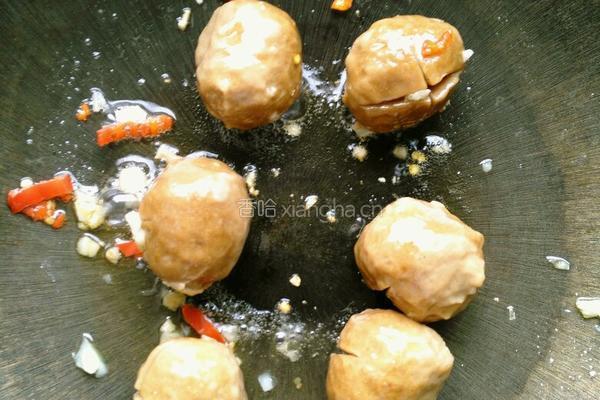 爆炒牛肉丸的做法图解7