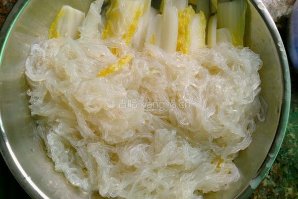 蒜蓉粉丝娃娃菜的做法图解6