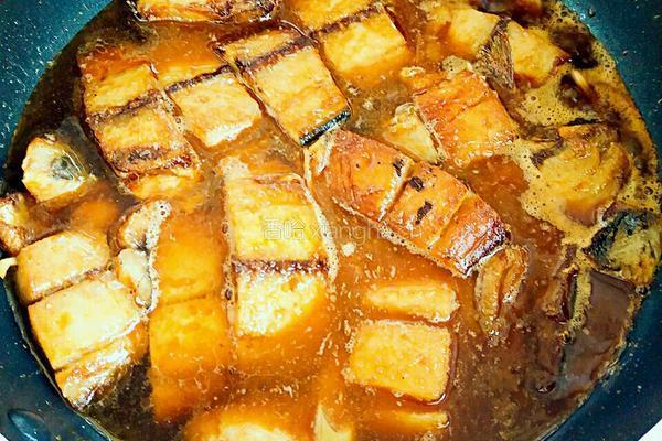 红烧甜晒鲅鱼#年夜饭的做法图解5