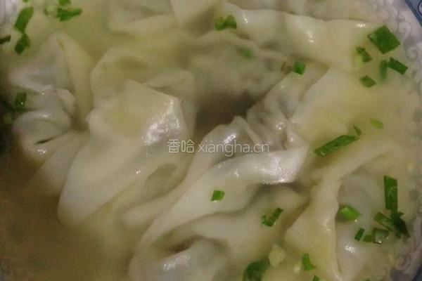 小白菜馅馄饨的做法图解3
