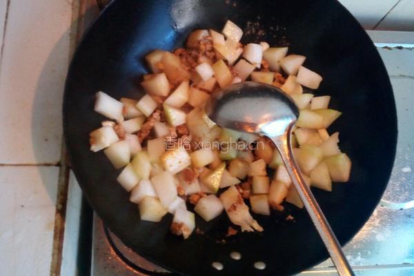 肉末烧冬瓜的做法图解4
