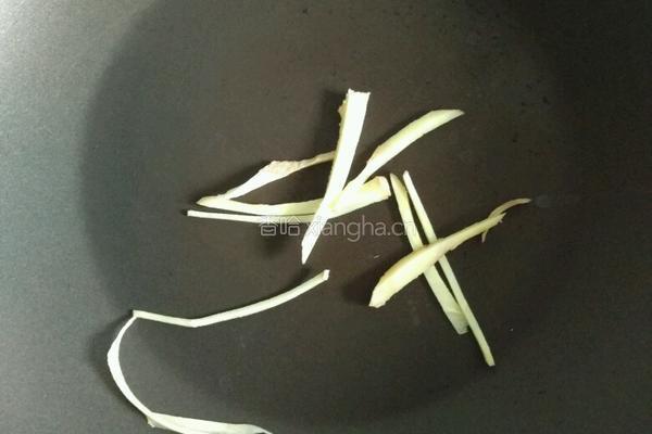 丝瓜炒肉丝的做法图解3