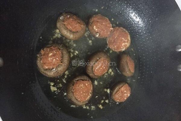 香菇酿鸡肉的做法图解9