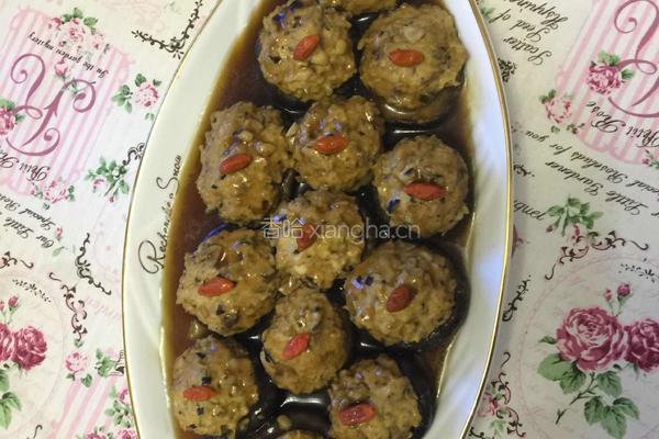 香菇酿鸡肉的做法图解11