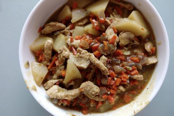 咖喱鸡肉土豆的做法图解7