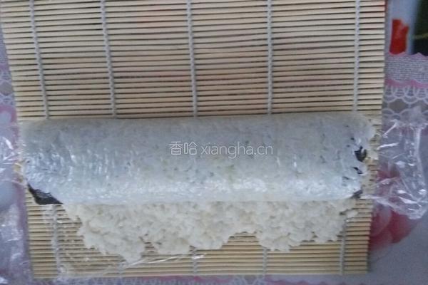 奶香里卷蔬菜寿司的做法图解9