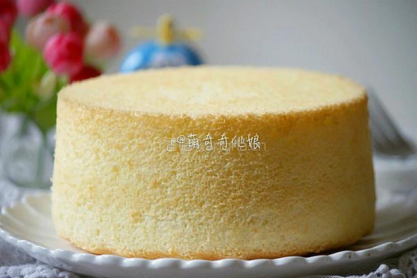 六寸戚风蛋糕（2蛋配方）的做法图解14
