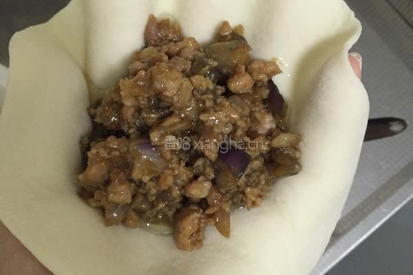 猪肉馅饼的做法图解3