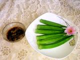 蘸汁秋葵的做法[图]