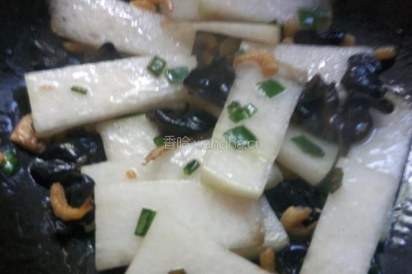 虾皮冬瓜的做法图解6