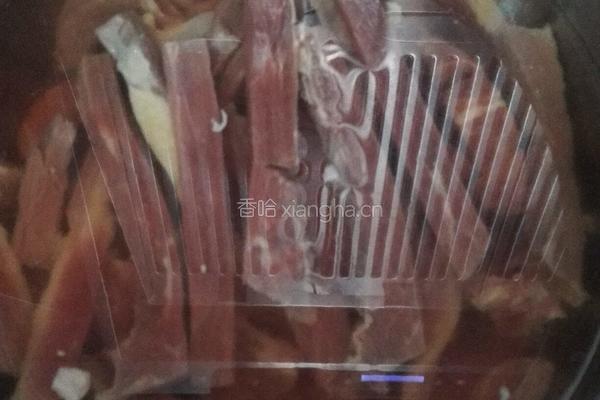 电饭锅版牛肉干的做法图解2