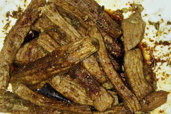电饭锅版牛肉干的做法图解4