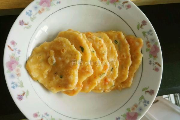 黄金虾饼的做法图解6