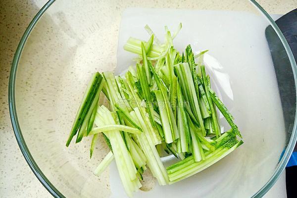 凉拌三丝的做法图解2