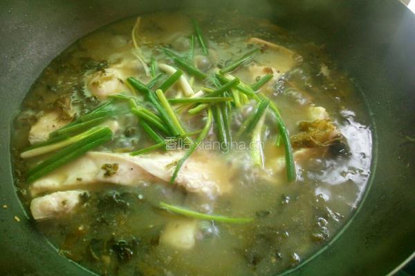 酸菜鱼块的做法图解11
