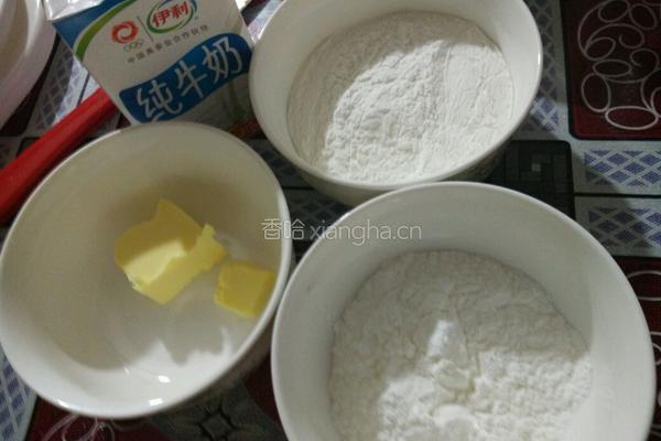 麻薯蛋黄酥（黄油）的做法图解1