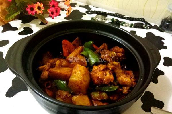 土豆红烧鸡的做法图解13