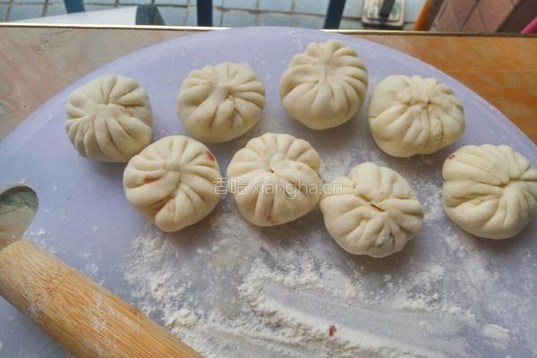 红豆沙包的做法图解8