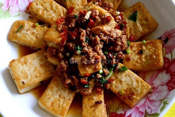 肉末豆腐