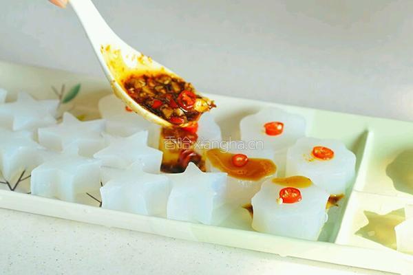 酸辣星花粉的做法图解5