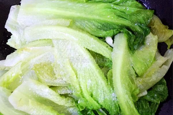 蒜蓉生菜的做法图解3