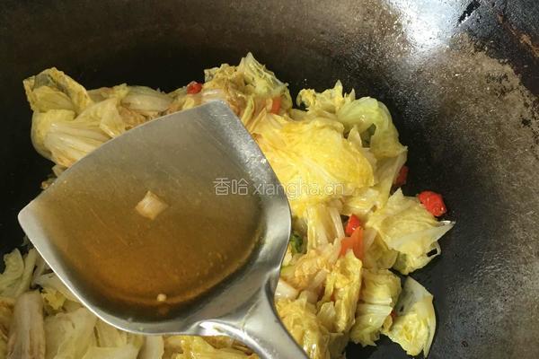 醋溜大白菜的做法图解11