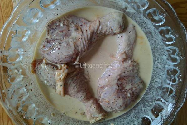 燕麦炸鸡腿的做法图解6
