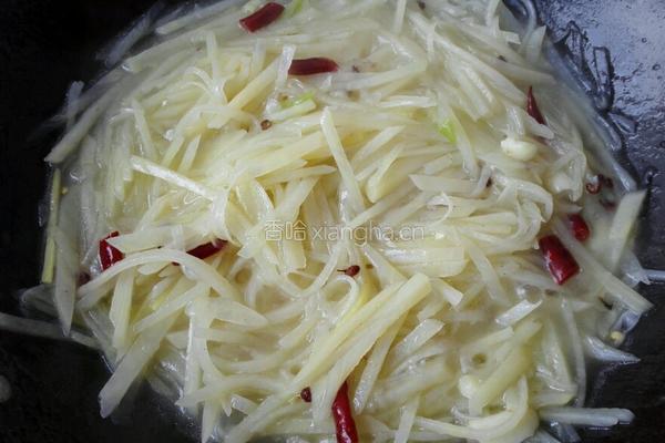 醋溜土豆丝的做法图解6