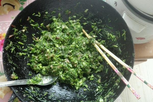茴香肉馅盒子的做法图解4