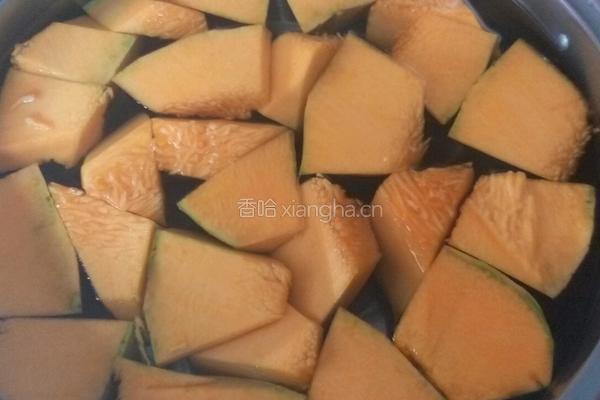 绿豆南瓜稀饭的做法图解2