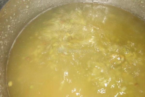 绿豆南瓜稀饭的做法图解4