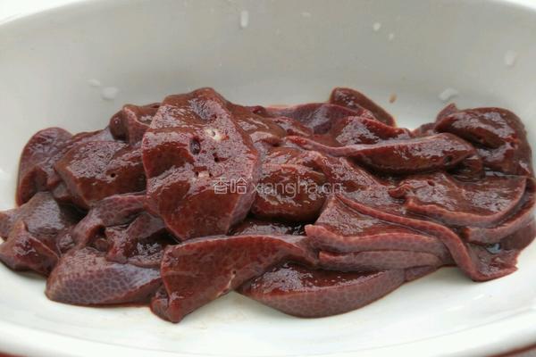 辣炒猪肝尖的做法图解4