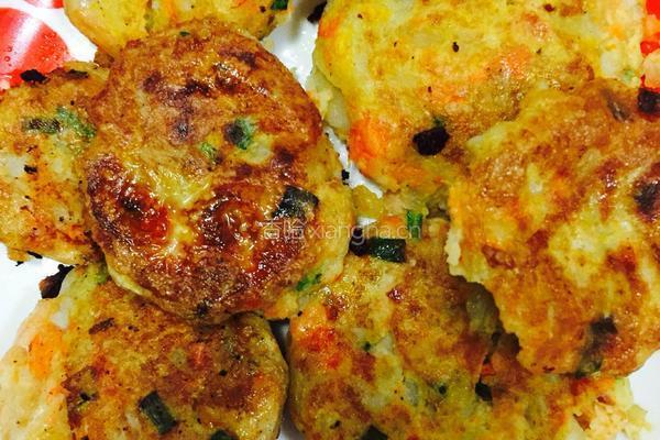 土豆藕饼的做法图解7