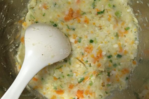 土豆藕饼的做法图解6