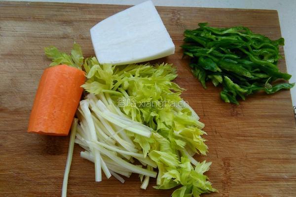 vegetable的做法图解1