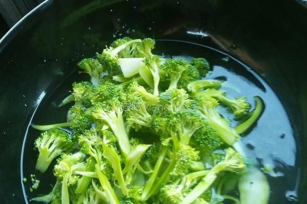 耗油西兰花的做法图解2