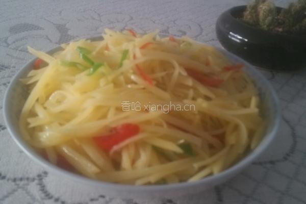 青椒土豆丝