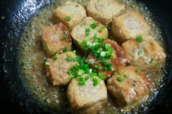 油豆腐塞肉的做法图解11